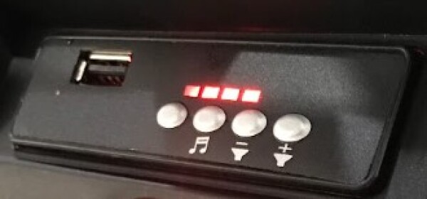 Mamido Hudobný panel do elektrického vozidla 12V