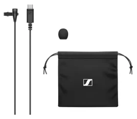 Sennheiser XS Lav USB-C / Klopový mikrofón / USB-C / Všesmerový / čierny (XS LAV)