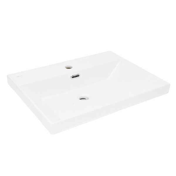 Nábytkové umývadlo SAT B-Way 61x46,5 cm otvor pre batériu uprostred SATBW6046 SATBW6046