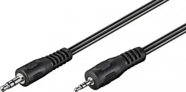 MicroConnect Audio kábel stereo mini jack 3.5mm (M) - 2.5mm mini jack (M) 2m čierna (AUD3525LL2)