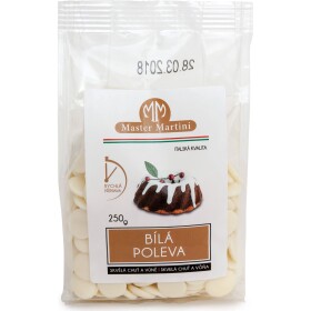 Bielá poleva 250 g - Master Martini - Master Martini