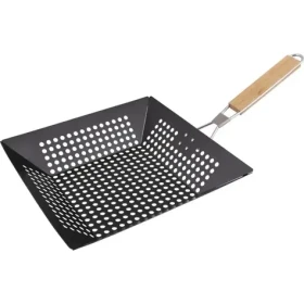Lamart BBQ Grilovacia panvica / 30 x 30cm / oceľ (8590669307531)