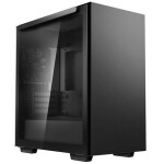 DEEPCOOL MACUBE 110 čierna / Micro-ATX / 2xUSB 3.0 / 1x 120 mm / bez zdroja / priehľadná bočnica (R-MACUBE110-BKNGM1N-)