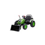 Mamido Detský elektrický traktor s lopatou zelený
