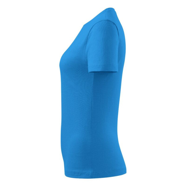 Dámske základné tričko (modré) 2XL