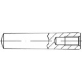 TOOLCRAFT 144741 kužeľový kolík (Ø x d) 12 mm x 70 mm ocel 10 ks; 144741