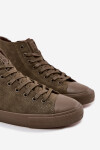 Pánske zateplené tenisky Big Star HI-POLY SYSTEM - khaki 43