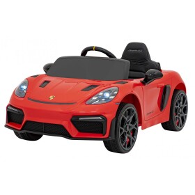 Mamido Elektrické autíčko Porsche Spyder RS ​​718 MP4 červené