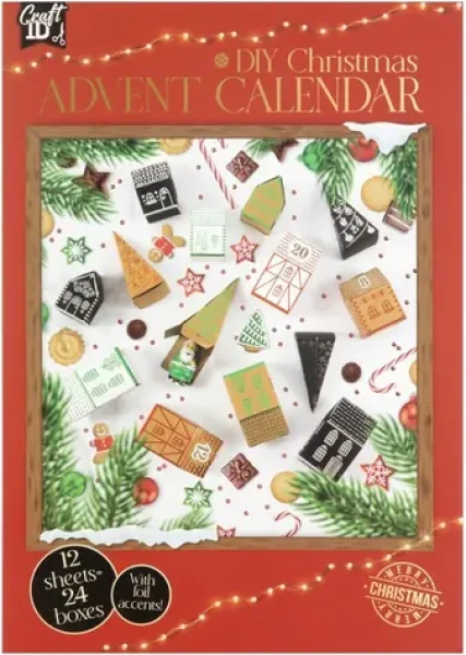 CRAFT ID DIY Adventný kalendár