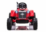 Mamido Detský elektrický traktor s vlečkou T1 červený