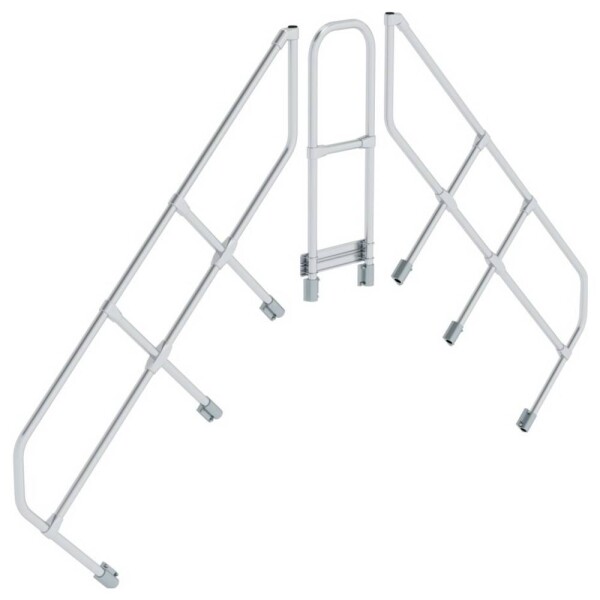 MUNK Günzburger Steigtechnik 600976 Munk Druhé madlo pre prechod 45° 6 schodov 1 ks; 600976