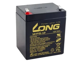 Long 12V 5Ah F1 (WP5-12) / Olovený akumulátor / AGM / VRLA (PBLO-12V005-F1A-1)