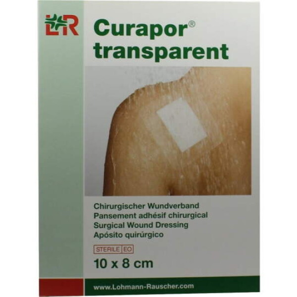 CURAPOR KRYTIE NA RANY TRANSPARENT 10x8cm 5ks