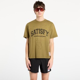 Tričko Satisfy MothTech T-Shirt Sun Bleached Military Olive L