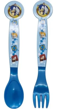 STOR Detský príbor 2ks Sonic (40517)