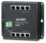 Planet WGS-4215-8T / Switch priemyselný / 8x 1000Base-T / L4 / IP30 / fanless / -40 až 75 °C (WGS-4215-8T)