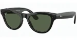Ray-Ban Skyler RW4010 601/7152 čierna/zelená G15 / Slnečné okuliare (8056262043790)