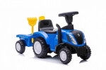 Mamido Detský traktor s prívesom New Holland T7 modrý