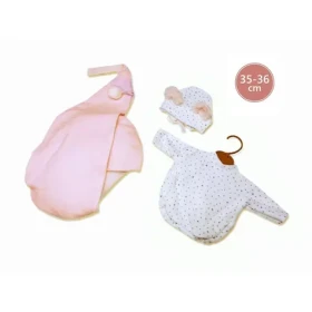 Llorens M635-66 oblečok pre bábiku bábätko NEW BORN veľkosti 35-36 cm