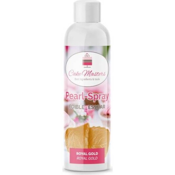 Sprejová farba perleťová 100 ml, kráľovská zlatá - Cake Masters - Cake Masters