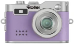 Rollei Mini Digitalkamera fialová / 2 Mpix / 0.96 "LCD / 1080p video / microSD / USB-C (12068)