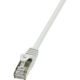 LogiLink CP2092S RJ45 sieťové káble, prepojovacie káble CAT 6 F/UTP 10.00 m sivá s ochranou 1 ks; CP2092S