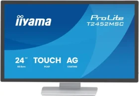 24" IIYAMA ProLite T2452MSC-W1AG biela / LED / IPS Touch / 1920 x 1080 / 16:9 / 5 ms / 1000:1 / 400cd-m2 / VESA (T2452MSC-W1AG)