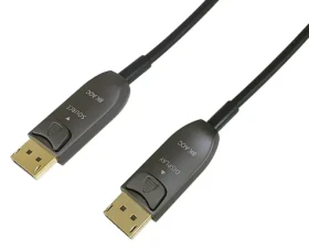 Equip DisplayPort 1.4 AOC 50 m čierna / Optický kábel DisplayPort / 8K 60 Hz / 4K 120 Hz (119445)