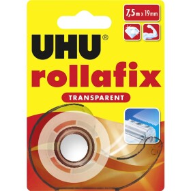 UHU rollafix TRANSPARENT 36955 lepiaca páska priehľadná (d x š) 7.5 m x 19 mm 1 ks; 36955