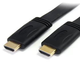 StarTech kábel HDMI plochý čierna / Kábel HDMI / HDMI - HDMI / s Ethernetom / 1,8m (HDMIMM6FL)