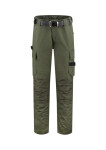 Pracovné nohavice Twill Cordura pracovné nohavice unisex army 62