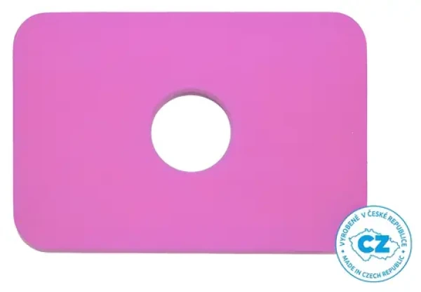 Marimex Plavecká doska Obdĺžnik ružová / Plavecká doska / 300 x 200 x 38 mm / pena EVA (12597)