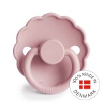 FRIGG Daisy silikónový cumlík Baby Pink 0-6m 1 ks