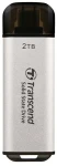 Transcend ESD300S Externý SDD 2TB šedá / USB-C 3.2 Gen 2 / R: 1050MBs / W: 950MBs (TS2TESD300S)