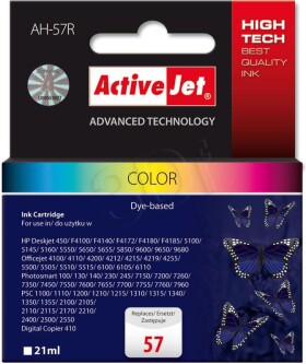 Activejet Toner AH-57R / C6657A nr 57 (cyan, magenta, yellow)