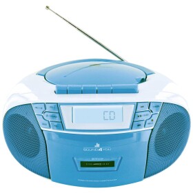 Schwaiger Sound4You CD-rádio FM, AM, FM CD, UKW modrá; 661651