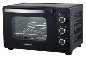 Esperanza EKO006N čierna / Elektrická mini rúra / konvekcia / ražeň / 1600 W / 25 l / časovač (EKO006N)