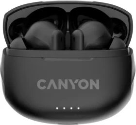 Canyon TWS-8 čierna / slúchadlá s mikrofónom / BT 5.3 / puzdro 470mAh (CNS-TWS8B)