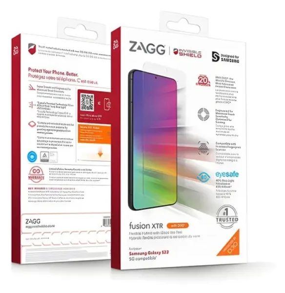 ZAGG InvisibleShield Ultra Clear / Ochranná fólia / Samsung Galaxy S22 5G / Antimikrobiálna úprava (200209183)