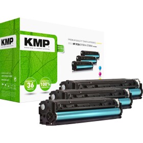 KMP H-T189CMY toner kombinované balenie náhradný HP HP 312A (CF381A, CF383A, CF382A) zelenomodra, purpurová, žltá 2700 Seiten kompatibilná náplň do tlačiarne; 2528,0030