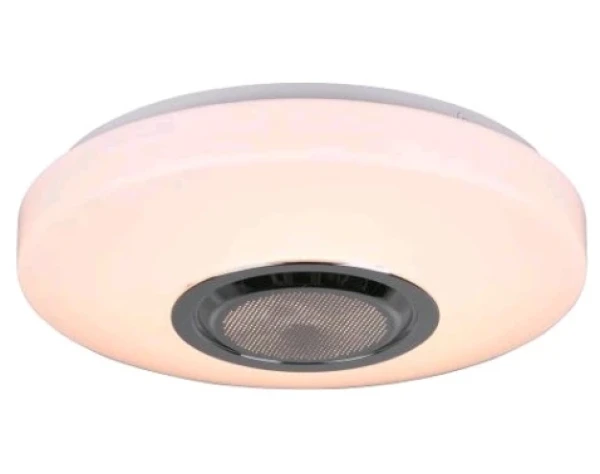 Stropné LED osvetlenie Maia, s bluetooth reproduktorom%