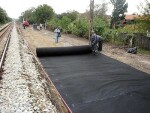 Netkaná separačná polypropylénová geotextília čierna – Geomatex NTI BS25 - 300 g/m² 5×100 m [500 m²]