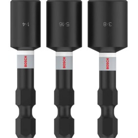 Bosch Accessories 2608521U65 sada vložiek zástrčného kľúča nárazového skrutkovača, 1/4 (6,3 mm), 5/16 (8 mm), 3/8 (10 mm), 2608521U65; 2608521U65