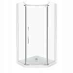 KERRA - Vanička SLIM 6 cm do kabíny Glasgow 90x90 cm 5907548107329