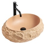 REA - Umývadlo na dosku Mika Light Terracotta REA-U7348
