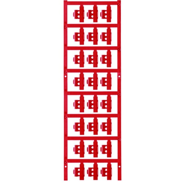 Weidmüller 1805790000 SFC 2/21 NEUTRAL RT ochranný štítok Druh montáže: prichytenie sponami Potlačiteľná plocha: 4.10 x 21 mm červená Počet markerov: 120 120 ks; 1805790000