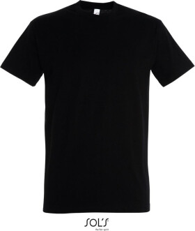 Tričko SOL'S Imperial z hrubej bavlny 25.1500, čierne black M