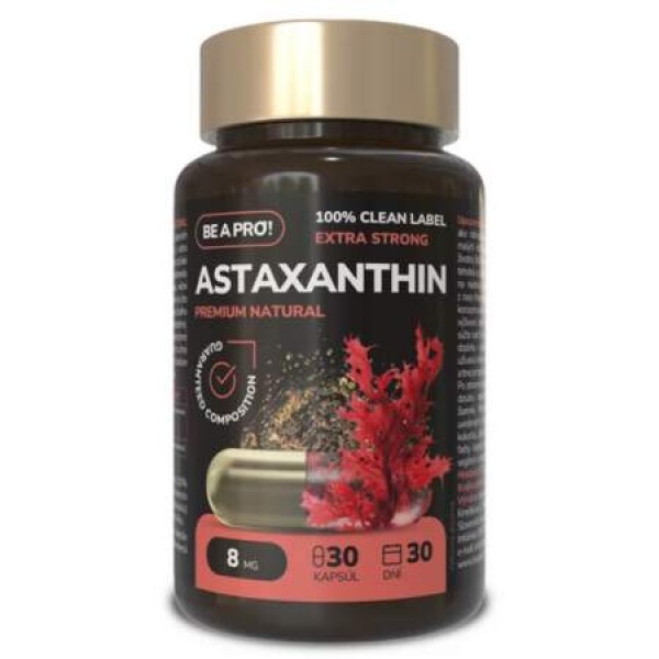 BE A PRO! Astaxanthin premium natural 30 kapsúl