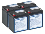 Avacom AVA-RBP04-12050- Kit / Batéria pre UPS / CyberPower, Vertiv / VRLA / 4 ks (AVA-RBP04-12050-KIT)