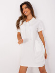 Dámske šaty RV SK 8723.89P Ecru - FPrice S/M ecri(krémová)